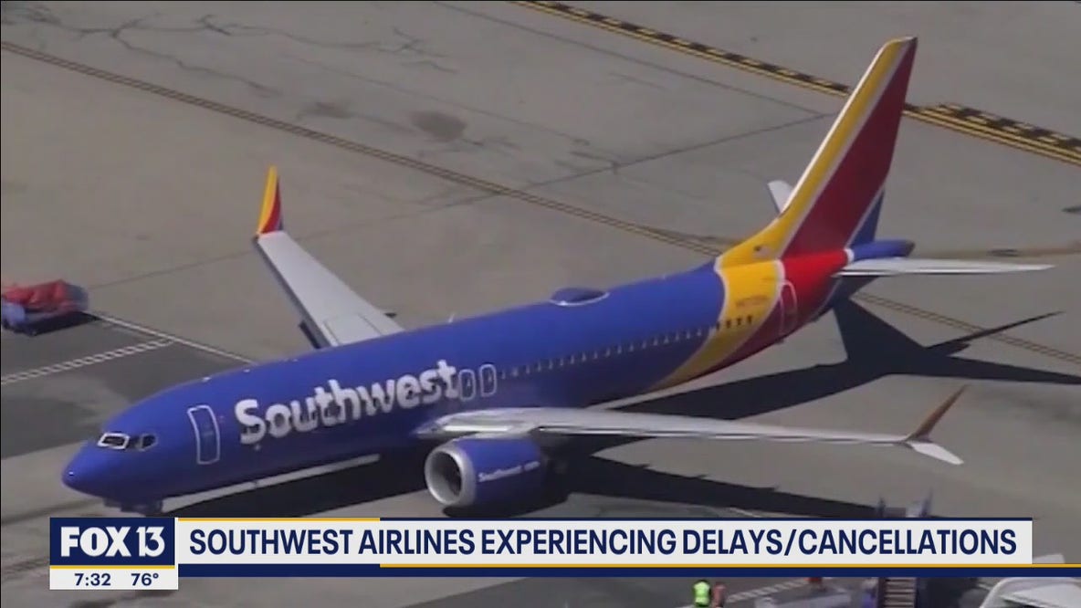 Southwest Airlines experiencing nationwide delays